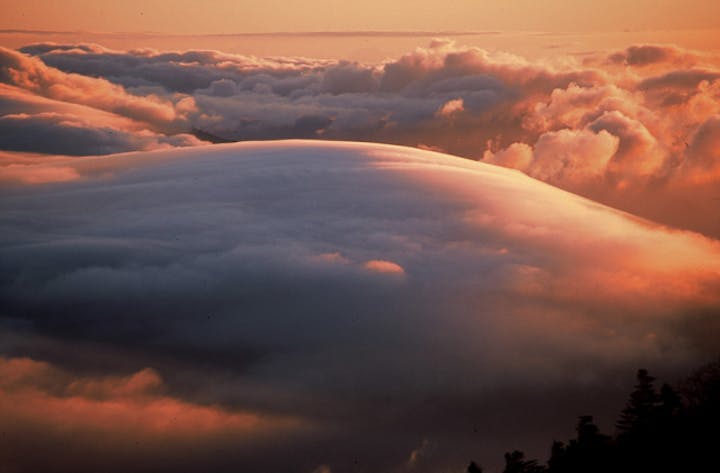 雲海（西祖谷山村　後山）