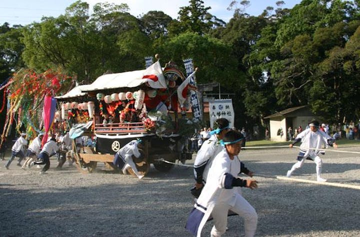 大里八幡神社秋祭り