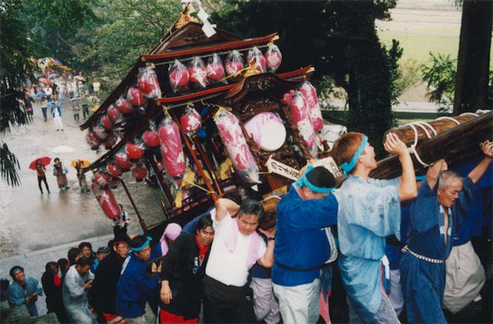 川田八幡神社祭り