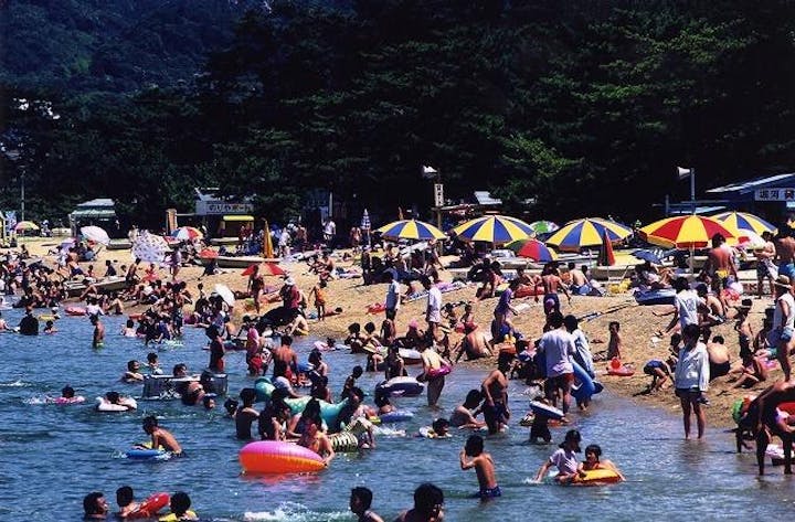 津田の松原 海水浴場