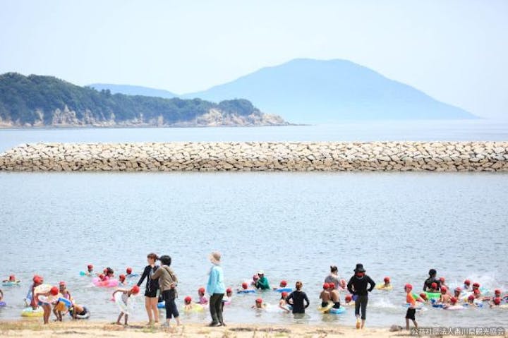 土庄鹿島海水浴場 アソビュー