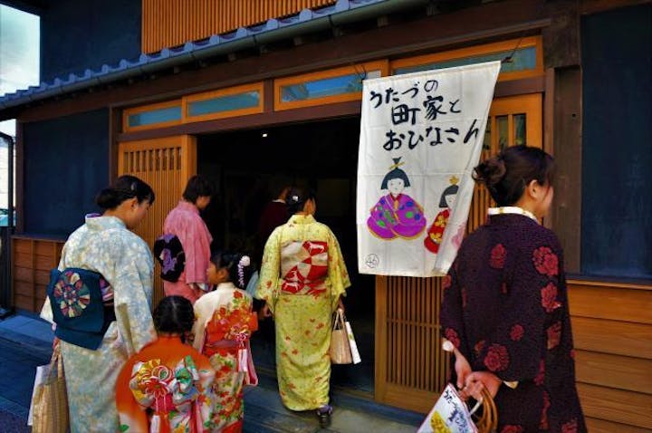 うたづの町家とおひなさん