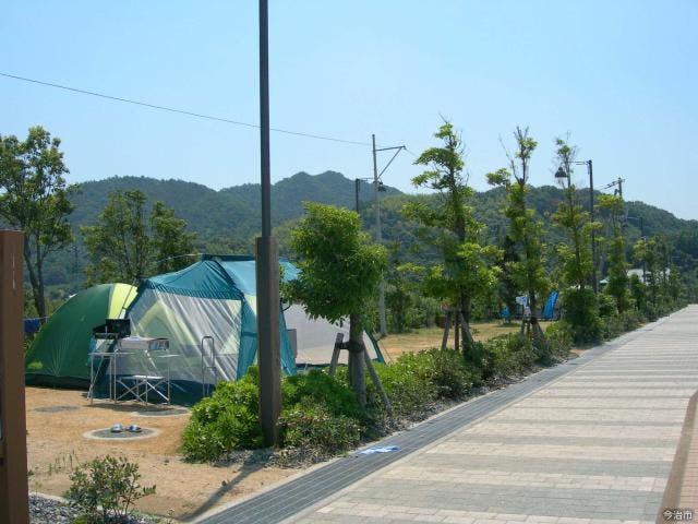 台キャンプ場