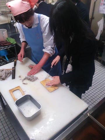 じゃこ天づくり体験