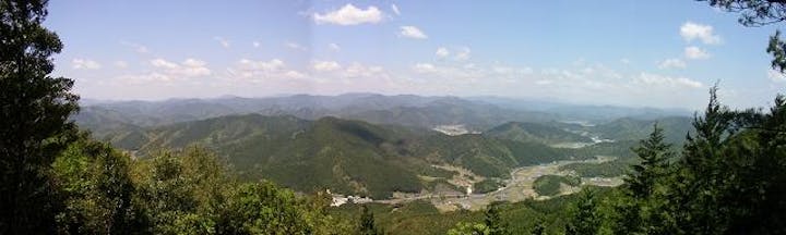 五在所山登山道