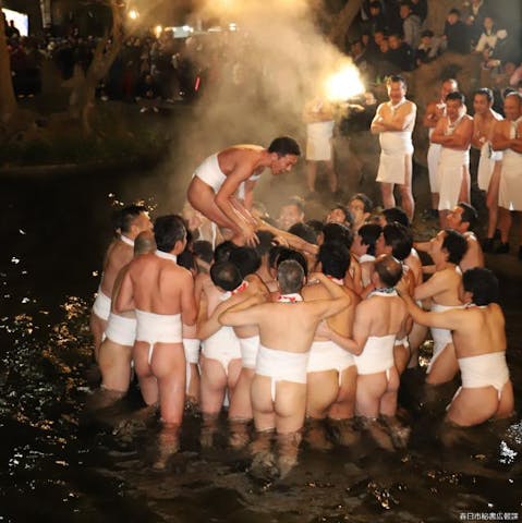 【2022年開催中止】春日の婿押し（若水祭）