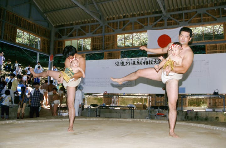 注連打奉納相撲大会