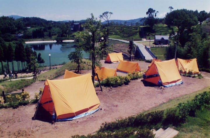 高田濃施山公園キャンプ場