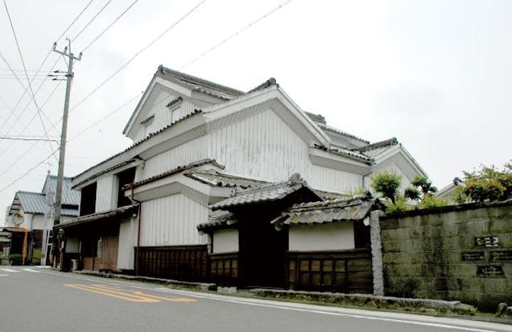 旧長崎街道(田手神社〜田手宿〜目達原宿)