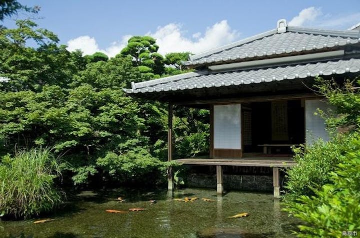 湧水庭園「四明荘」