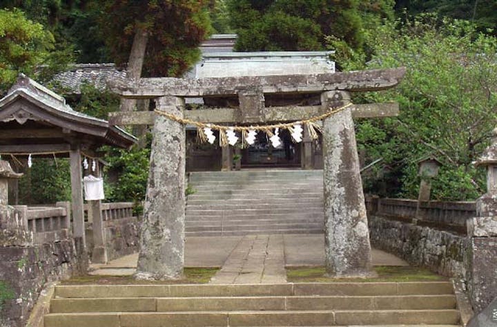 五社神社の筥崎鳥居