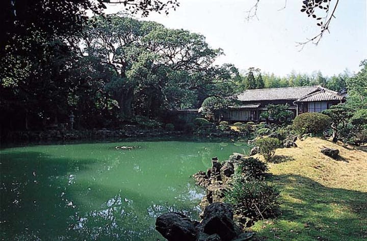 五島邸と心字が池