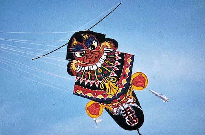 こども自然公園大会　バラモン凧あげ大会