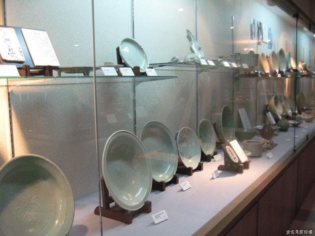 古陶磁美術館緑青