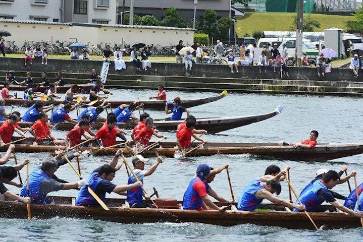 水俣競り舟大会