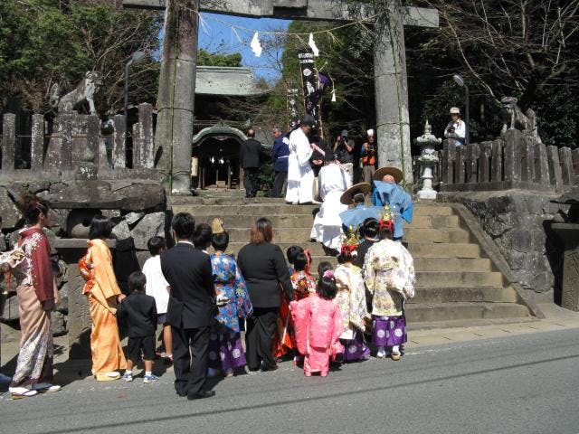 【2021年秋は神事のみ】伊倉南北八幡宮大祭（ねり嫁行列）