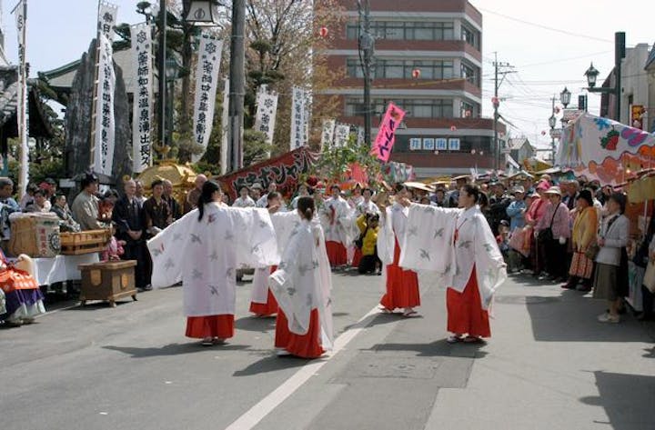 山鹿温泉祭