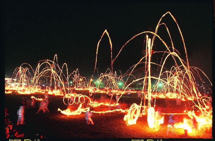 ＜新型コロナ対策のため中止＞ななせの火群まつり