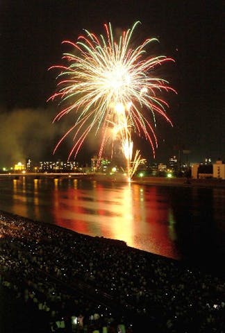 【2021年は開催情報周知せず】大分合同新聞納涼花火大会　