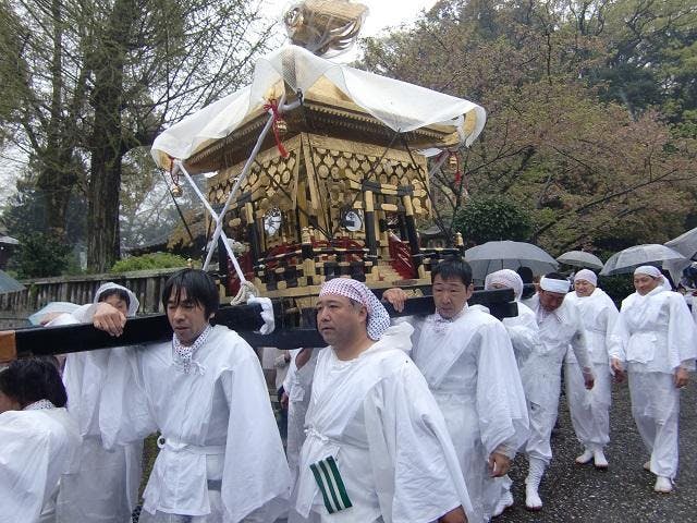 ＜新型コロナ対策のため中止＞　神崎八幡神社春季大祭