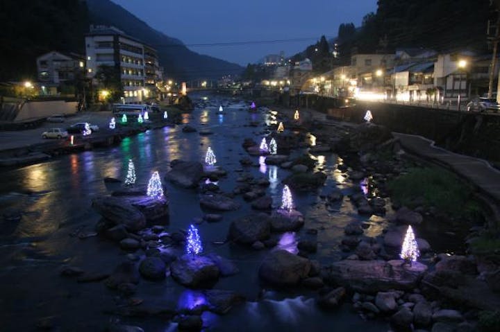 天ヶ瀬温泉イルミネーション
