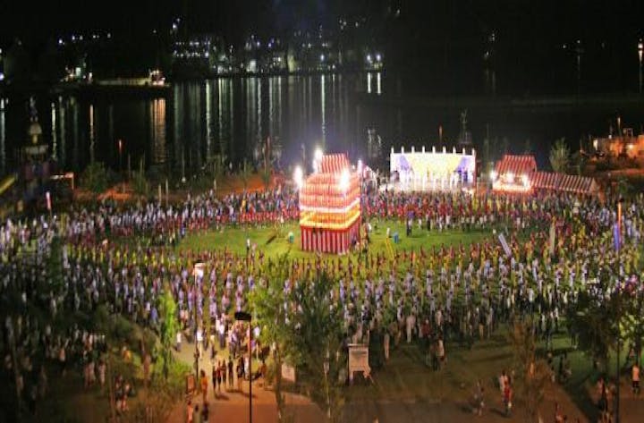 【2021年ライブ配信】津久見扇子踊り