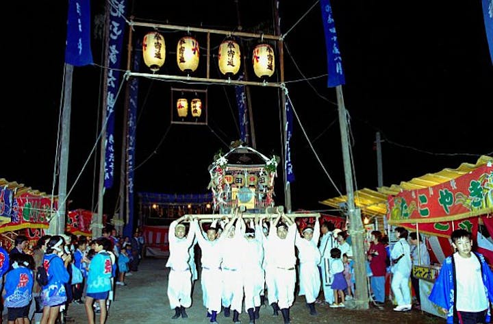 （巡行中止、式典のみ）箭山神社神幸祭