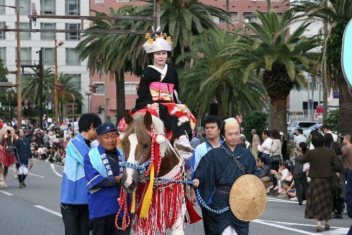 宮崎神宮大祭　御神幸行列