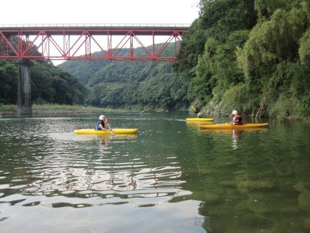 川原自然公園　河川プール