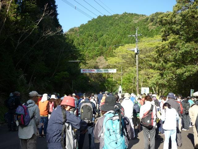 尾鈴山　山開き登山