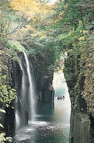 高千穂峡の紅葉