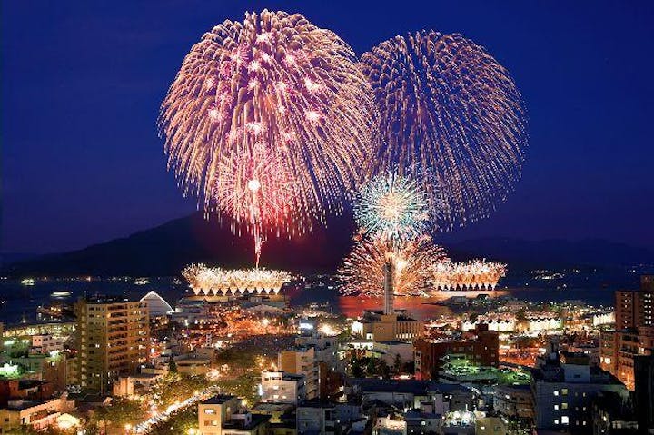 かごしまウィンターナイト大花火大会（かごしま錦江湾サマーナイト大花火大会）