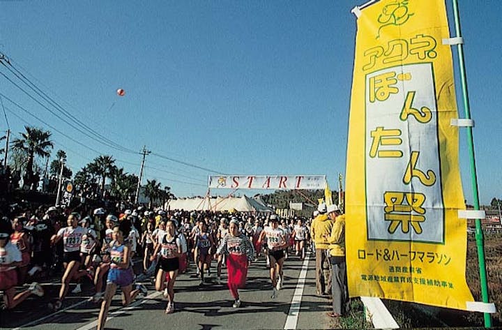 【令和３年度開催なし】あくねボンタンロードレース大会