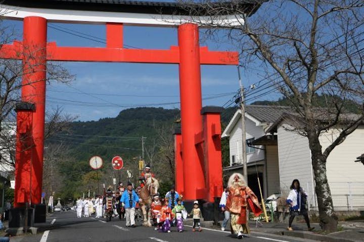 鹿兒島神宮　隼人浜下り