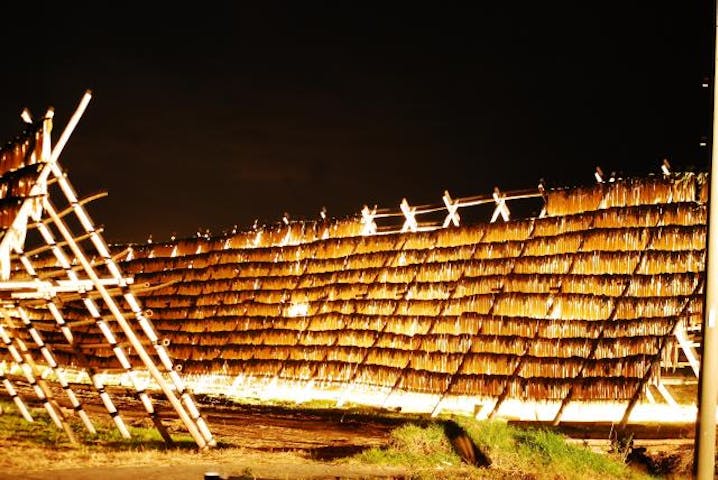 大根やぐらライトアップイベント