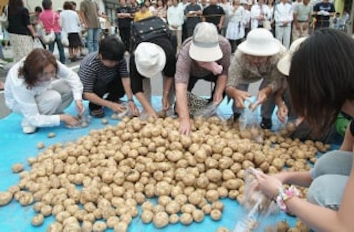 【2021年規模縮小】くっちゃんじゃが祭り