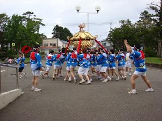 興部神社祭