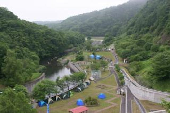様似ダムキャンプ場