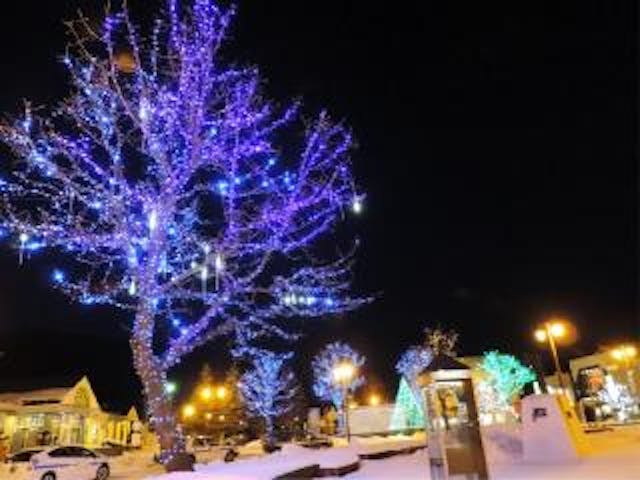 駅前イルミネーション