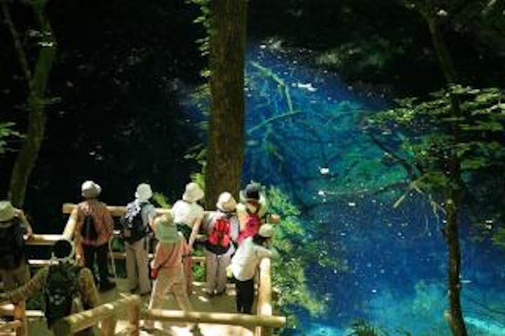 新緑「春の十二湖３３湖」めぐり