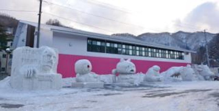 まちなか雪まつり・雪だるまロード