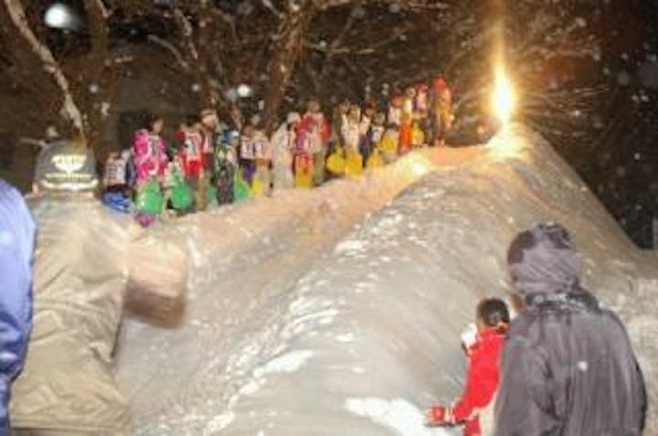 大湯温泉雪まつり