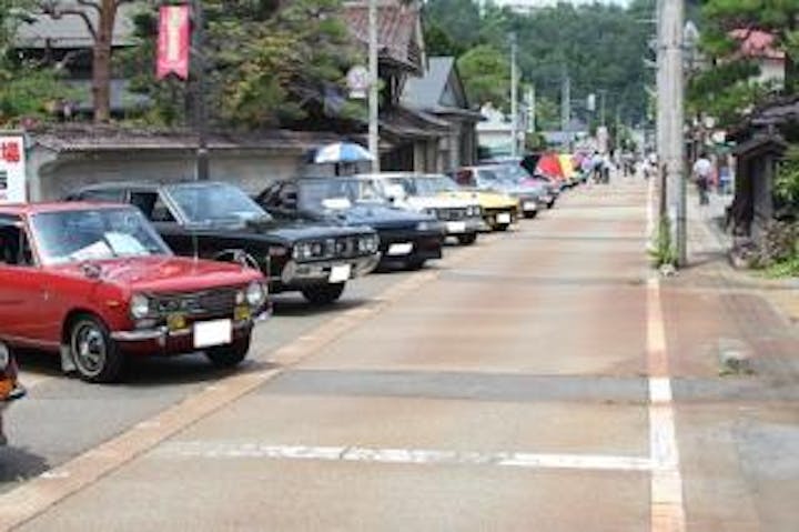 クラシックカー＆古い街並inおおえ