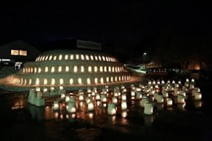 奥おおえ柳川温泉雪まつり