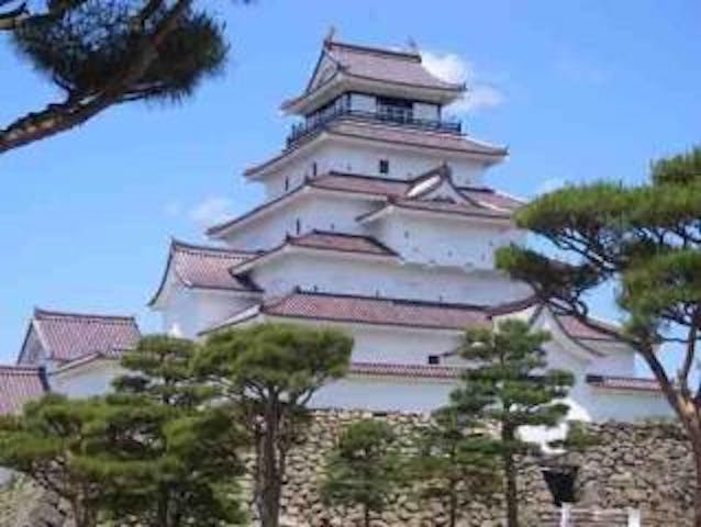 鶴ヶ城元旦登閣