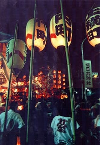 祖母井神社夏祭祇園祭