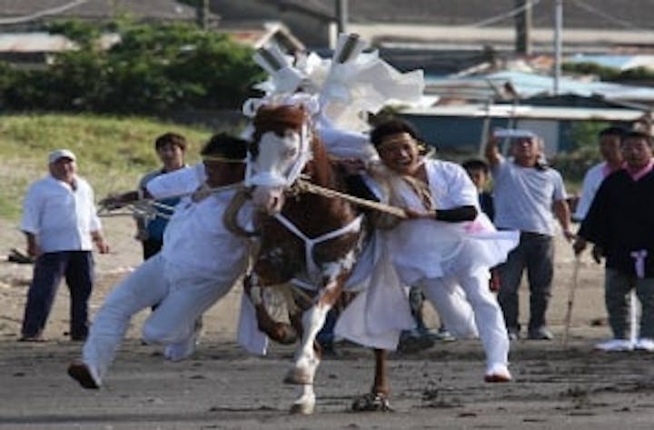 【2021年中止】吾妻神社の馬だし祭り