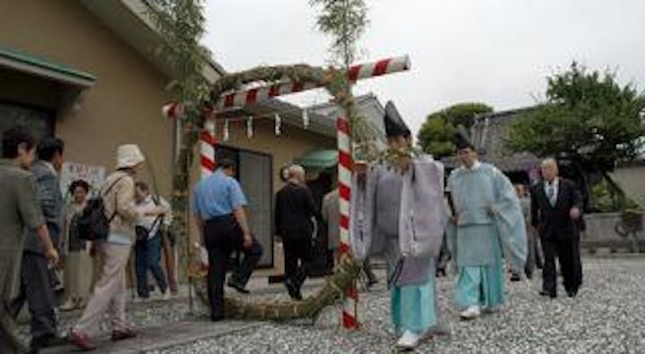 茅の輪くぐり（東京都江戸川区）