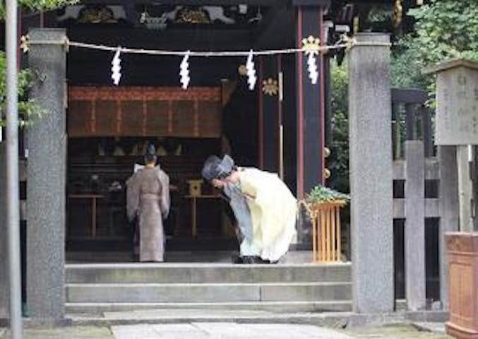 白旗神社　文墨祭