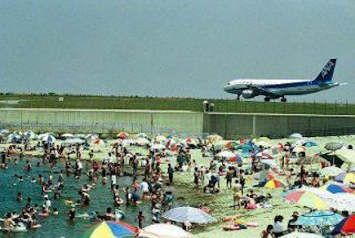 山の下船江町浜 海水浴場